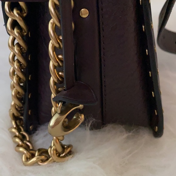 Coach Dreamer Shoulder Bag With Rivets - Picture 6 of 13